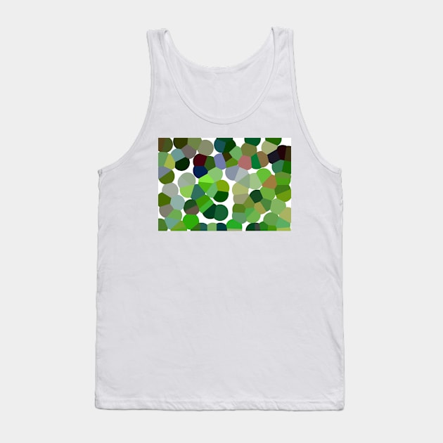 Large Green Pollen Tank Top by jojobob